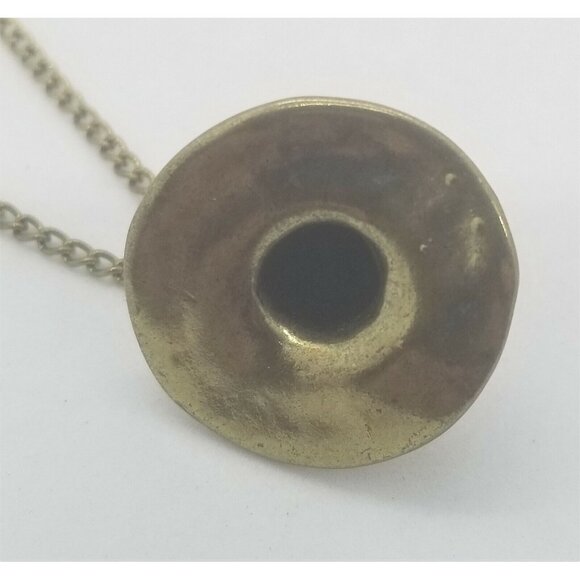 Harry Potter & Deathly Hallows Necklace Magic Golden Sorting Hat Pendant Charm - Picture 4 of 7